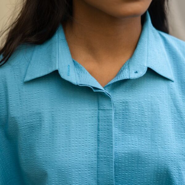 Falak blue co-ord set - Image 5