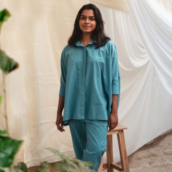 Falak blue co-ord set