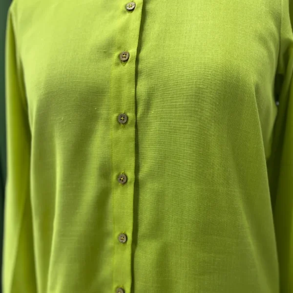 Arghya – Lime Yellow Co-ord Set - Image 3