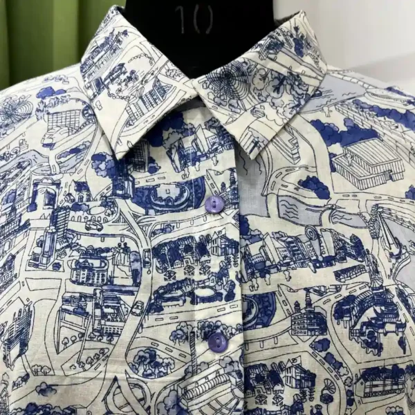 City Tour - Printed Unisex Shirt - Image 2