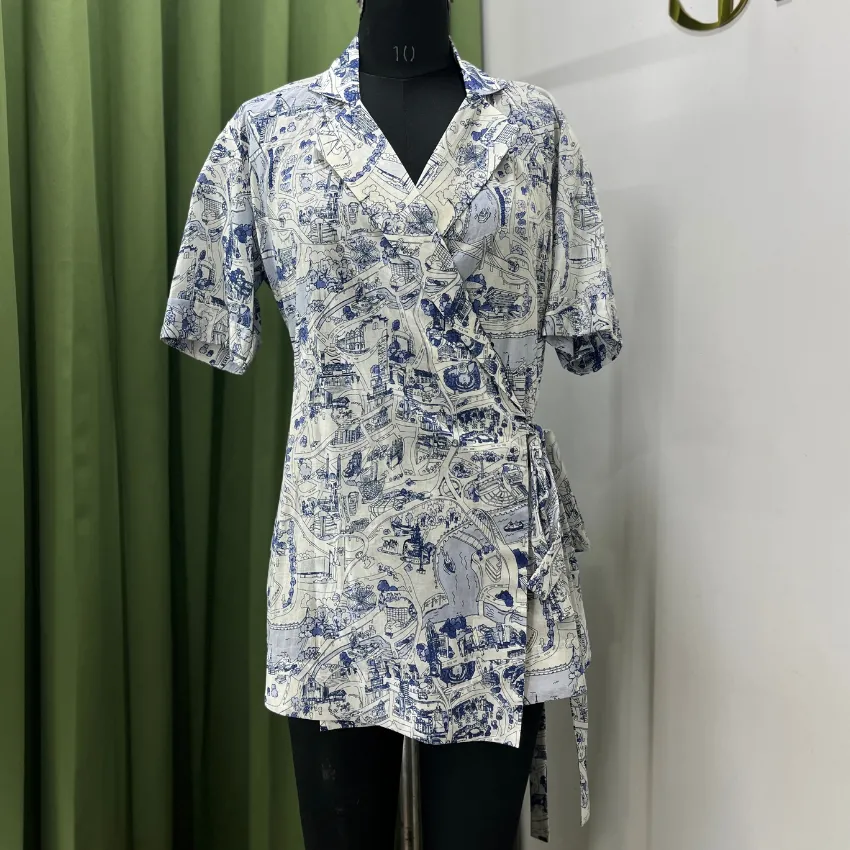 City Tour - Printed Wrap Unisex Shirt