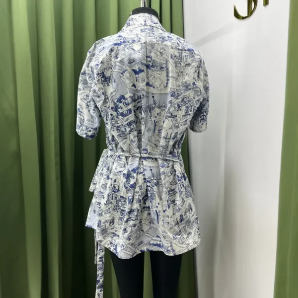 City Tour - Printed Wrap Unisex Shirt - Image 2