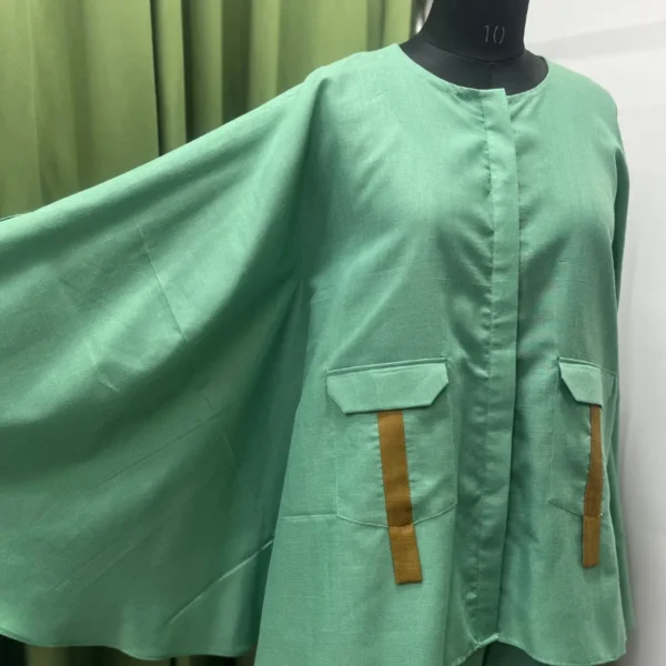 Kaca - Teal Kaftan Co-ord Set - Image 2