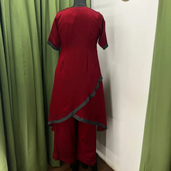 Kathiki - Red Co-ord Set - Image 3