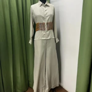 Nila - Light Grey Co-ord Set