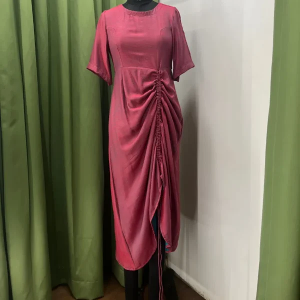 Tanvi - Magenta Casual Dress