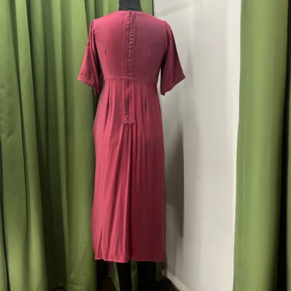 Tanvi - Magenta Casual Dress - Image 2