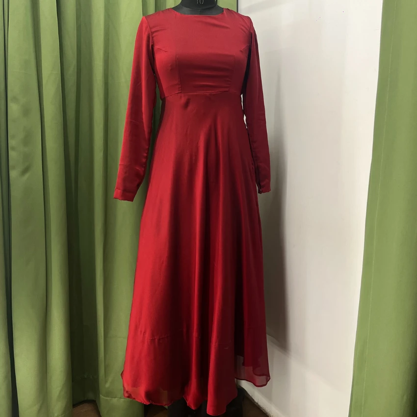 Tevesas - Red Maxi Long Dress