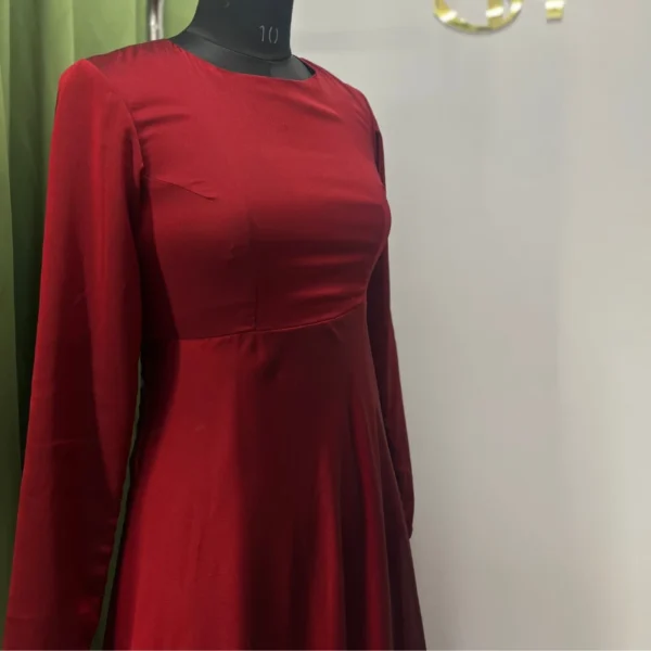 Tevesas - Red Maxi Long Dress - Image 3