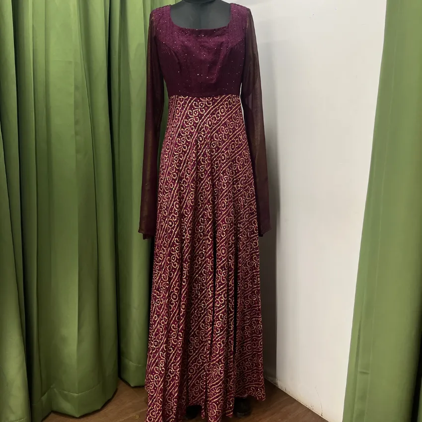 Tudi - Bandhani Printed Anarkali