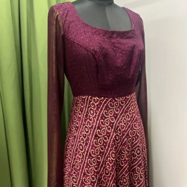 Tudi - Bandhani Printed Anarkali - Image 2